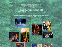 Tablet Screenshot of harpworld.com